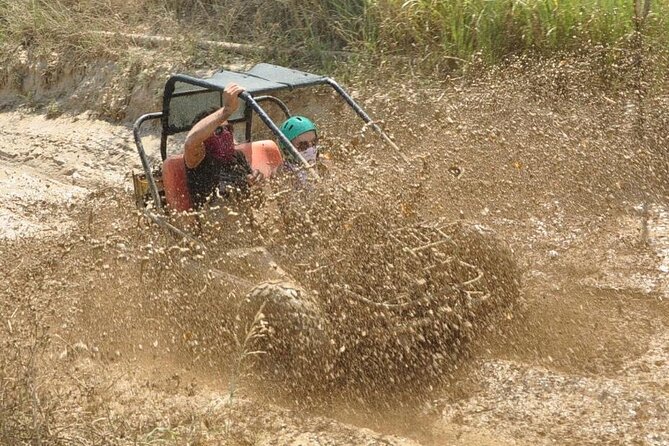 Süber combo adventure (rafting zipline bugy jeep canyon visit) - The steel-rope zipline adds a quick burst of speed