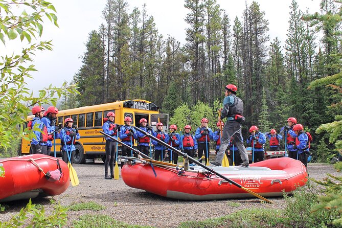 Sunwapta Challenge Whitewater Rafting: Class III Rapids - Six-person rafts keep you involved