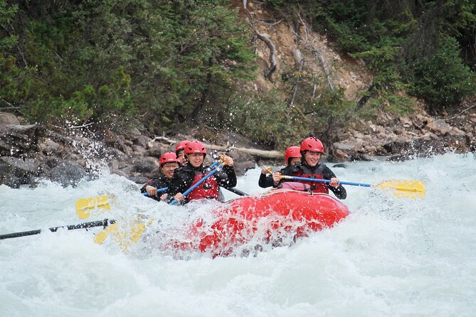 Sunwapta Challenge Whitewater Rafting: Class III Rapids - Jasper scenery and wildlife between the rapids