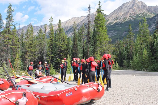 Sunwapta Challenge Whitewater Rafting: Class III Rapids - What to wear for cold Sunwapta water