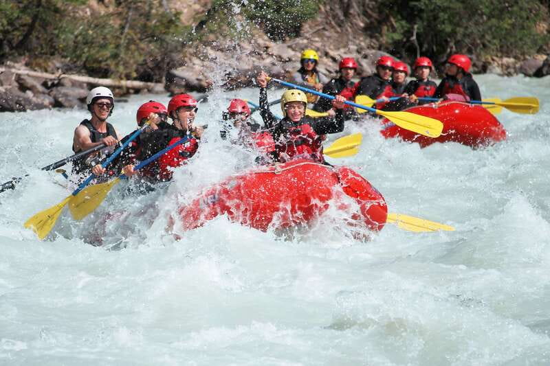 Sunwapta Challenge Whitewater Rafting in Jasper - One and a Half Hours on Moving Water