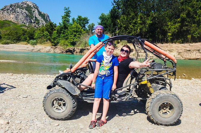 Super Combo 4in1 Rafting, Jeep, Buggy & Zipline f/Alanya - Jeep riding, buggy fun, and the zipline