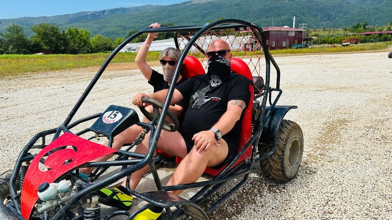 Super Combo 5in1 Jeep, Rafting, Buggy, Zipline and Canyon - The old bridge photo stop