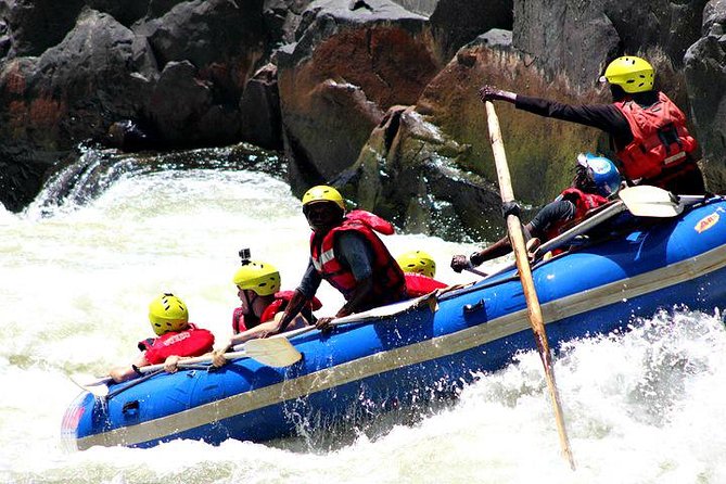 Swim Below the Victoria Falls Sprays Plus Zambezi Rafting - From cooling spray to Zambezi whitewater