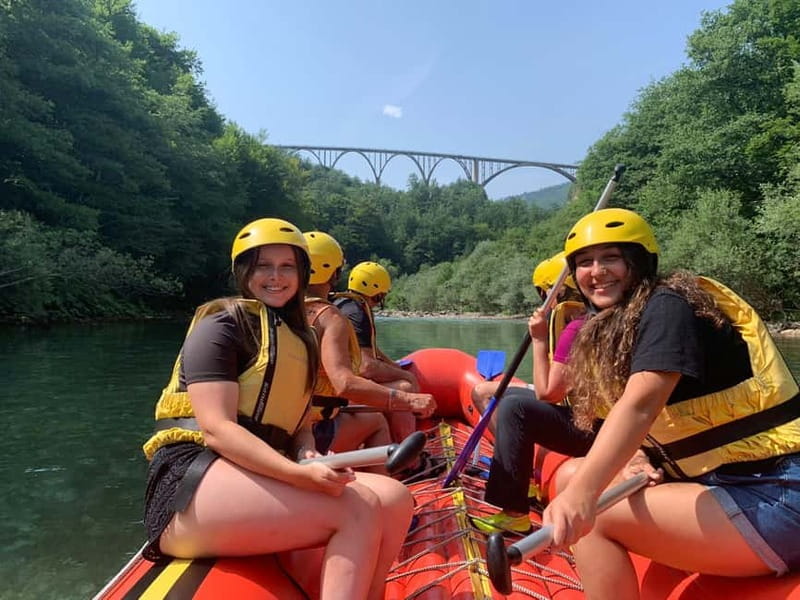 TARA BRIDGE: Tara River Rafting Trip with Jeep Transfer - The 15-minute jeep ride to Splavište