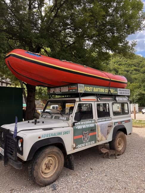 TARA BRIDGE: Tara River Rafting Trip with Jeep Transfer - How much value do you get for $101?
