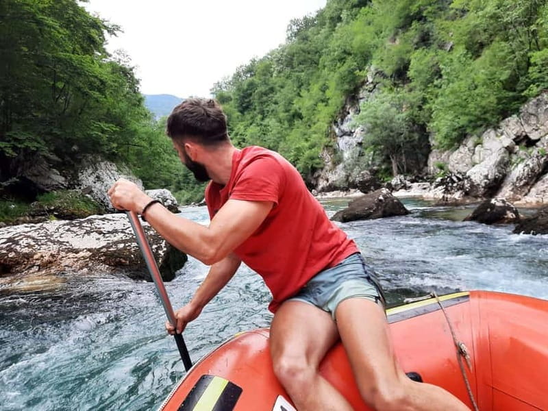 TARA BRIDGE: Tara River Rafting Trip with Jeep Transfer - Meeting at Đurđevića Tara Bridge