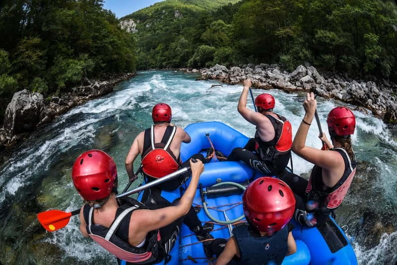 Tara Canyon: One Day Tara Rafting Trip - The safety briefing before the first rapid