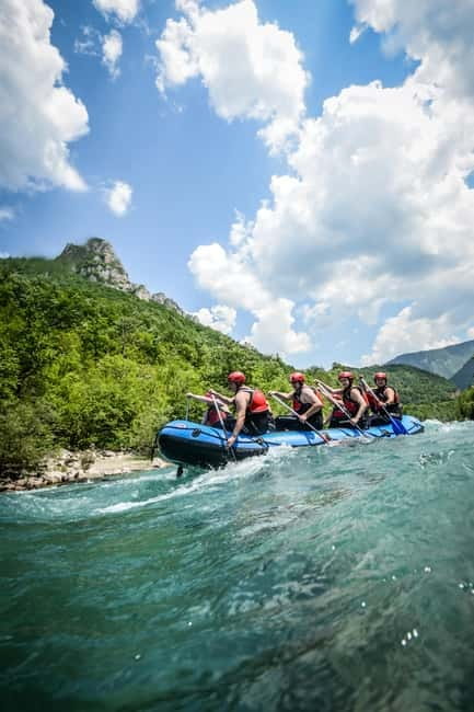 Tara Canyon: One Day Tara Rafting Trip - Rapids, swimming stops, and natural-rock jumps