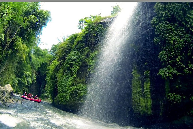 Telaga Waja River White-Water Rafting with Buffet Lunch - Lunch among rice fields after the water