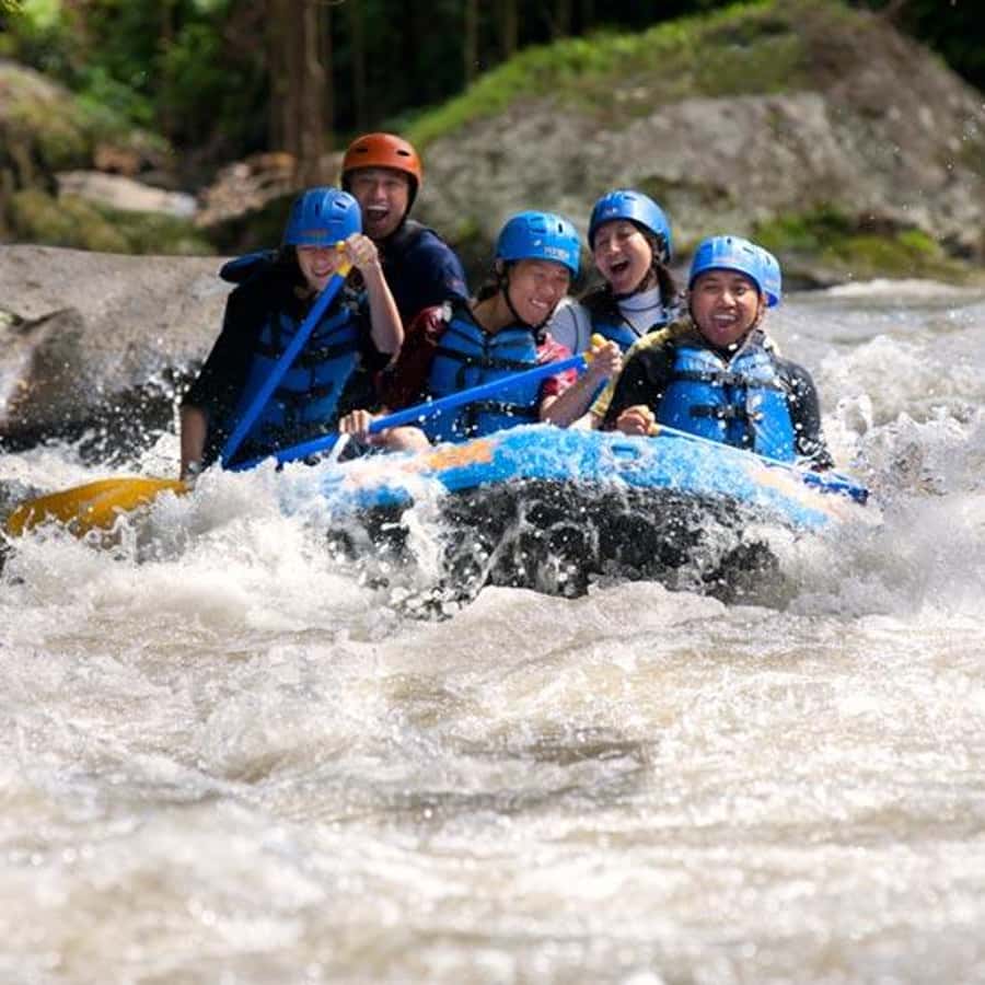 Telaga Waja: White Water Rafting with Lunch - Telaga Waja gives you Bali beyond the beach
