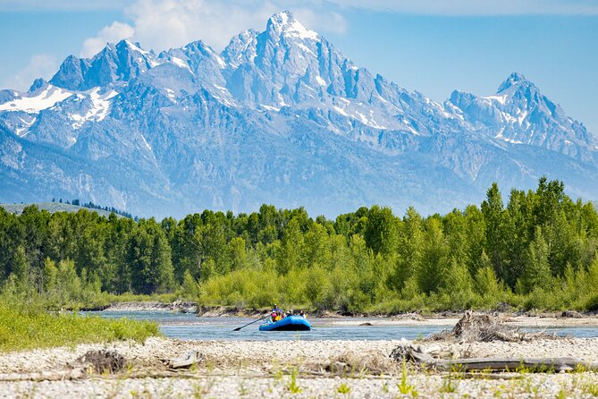 Tetons and Snake River Scenic Float Trip In Jackson Hole - A calm 13-mile float beneath the Tetons