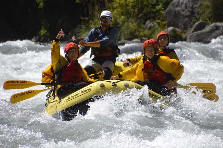 The best rafting trip in Val di sole with Extreme Waves - Key points at a glance