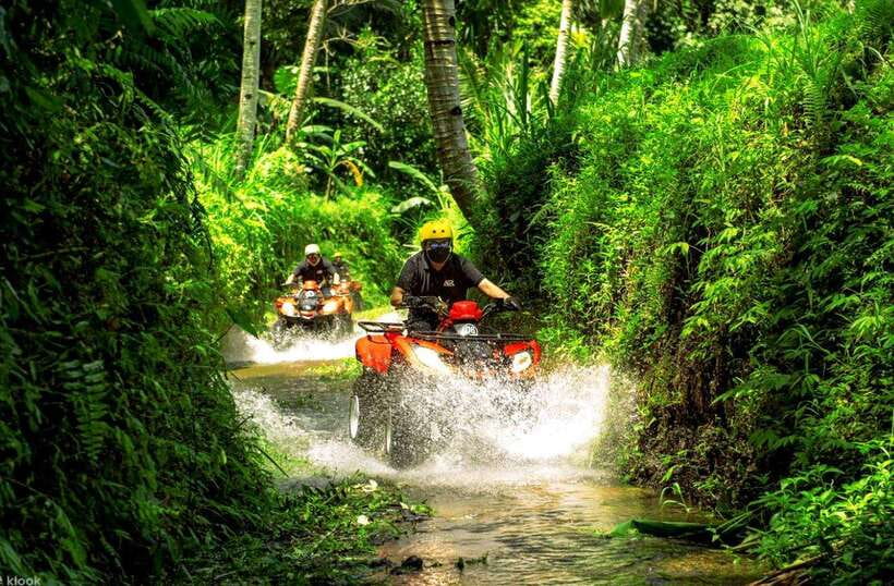 Thrilling Ubud Experience: Rafting and Jungle ATV Adventure - The ATV ride through Singapadu