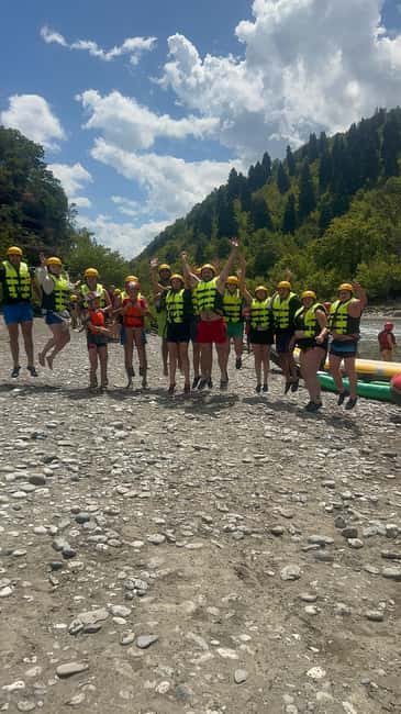 Tirana/Durrës/Golem: Vjosa Rafting, Benja Thermal Baths Tour - Rafting the last wild-running river in Europe