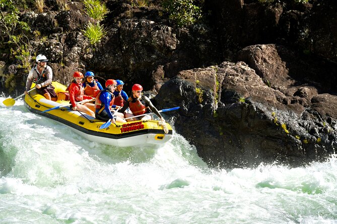Tully River Full-Day White Water Rafting - The long run south from Cairns