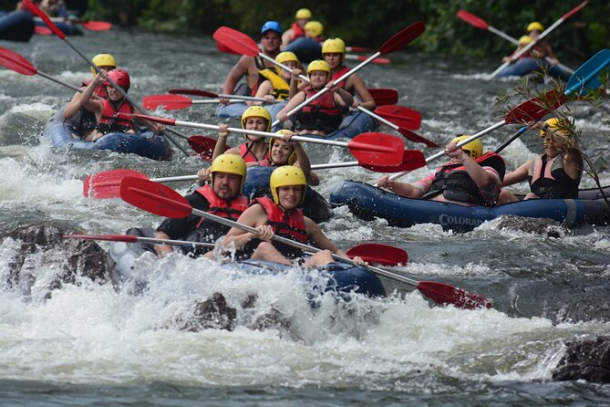 Tully River White Water Rafting Half day- from Mission Beach - Getting ready at the river launch