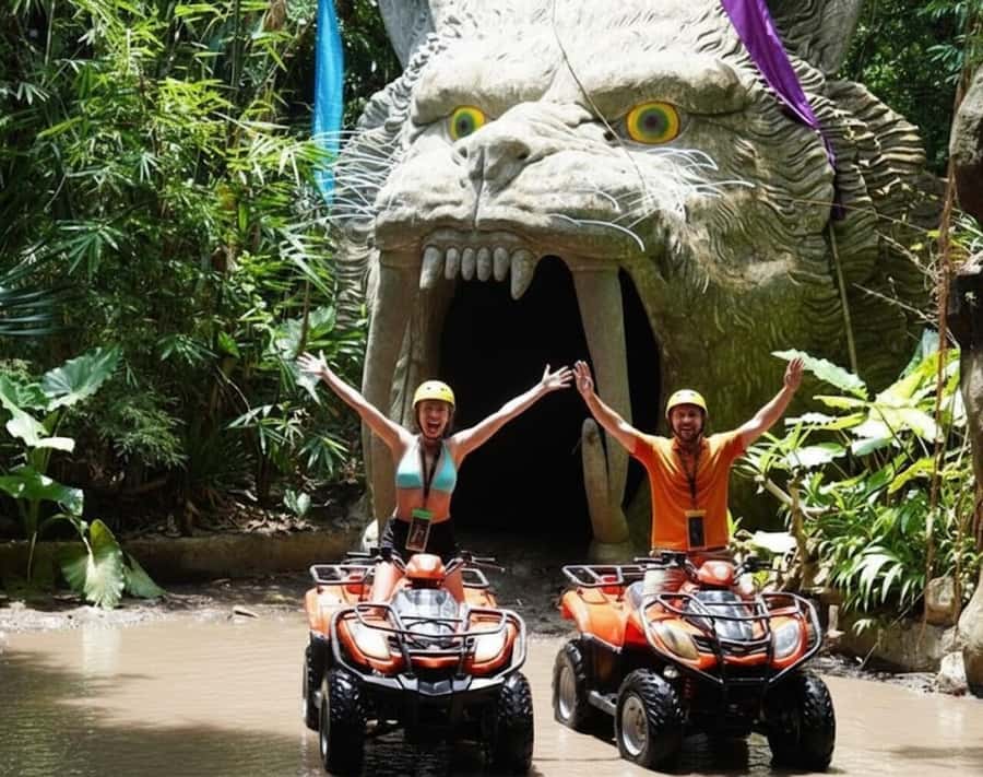 Tunnel, Cave & Waterfall Tracks: Ubud ATV + Rafting - Key points before you book