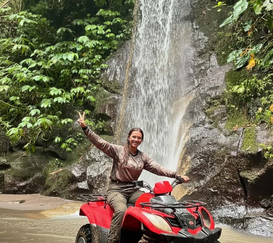 Tunnel, Cave & Waterfall Tracks: Ubud ATV + Rafting - The Ayung River rafting section