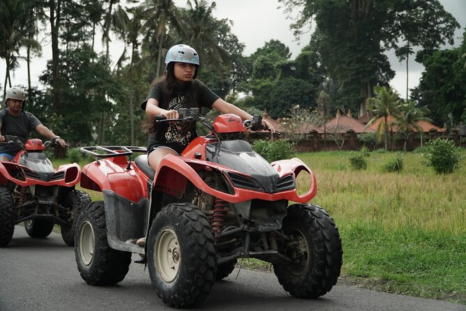 Ubud ATV and Rafting Experience - Practical preparation for a wet, dirty day