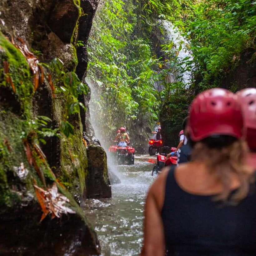 Ubud: ATV Quad Bike and Water Rafting Trip with Lunch - Starting early can improve the first hour