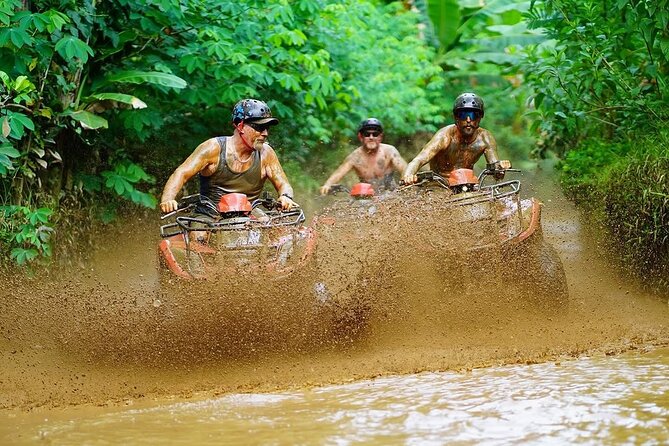 Ubud: ATV Quad Bike, Jungle, Waterfall, Tunnel and Rafting Trip - How the seven-hour schedule may feel