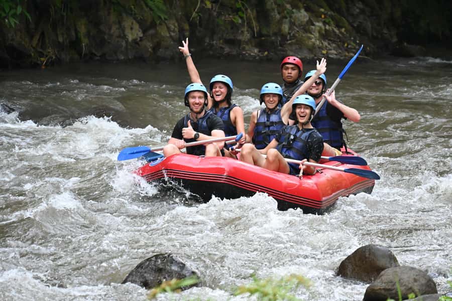 Ubud Ayung White Water Rafting Bali with Lunch - Rafting the Ayung River near Ubud