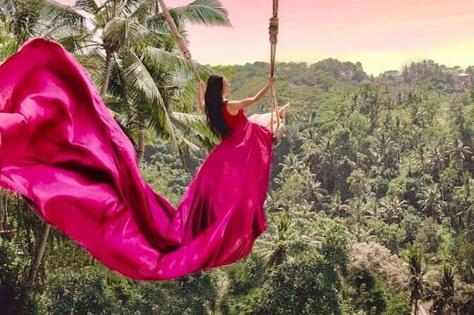 Ubud Jungle Swing and Water Rafting with Lunch Transport - Key points to know before booking