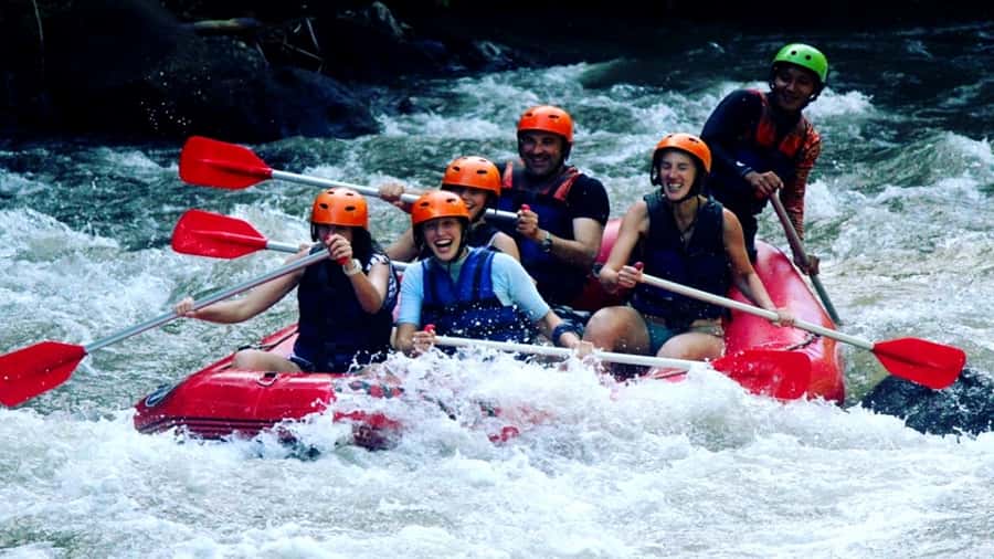 Ubud Rafting with Hotel Transfers and Lunch - The safety briefing at Mahkota Rafting Bali