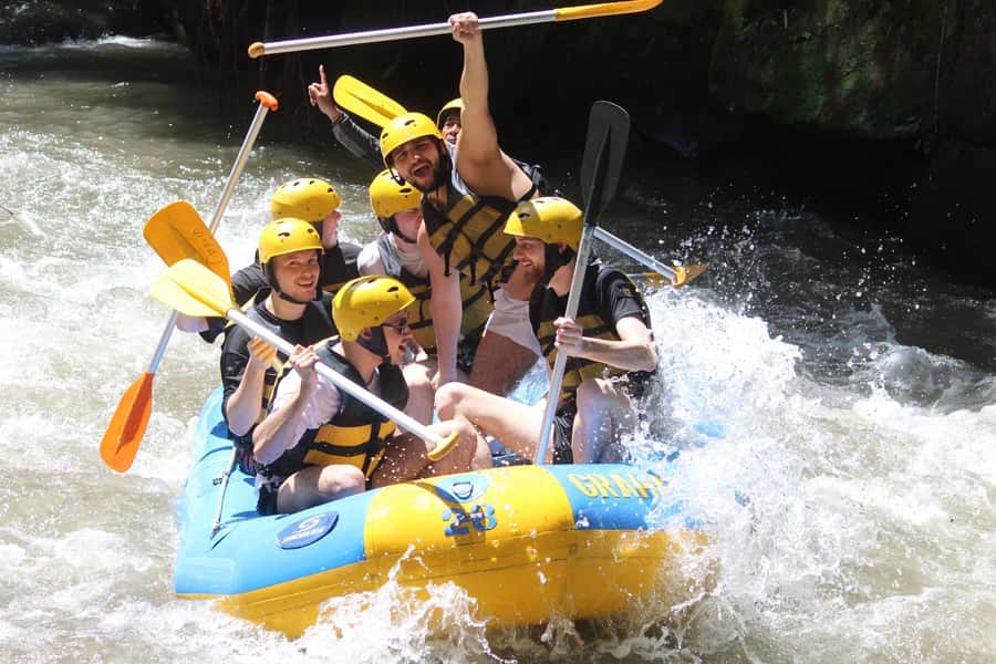Ubud: Rice Teracces,Gorila Face ATV & Rafting - ATV trails around Beji River