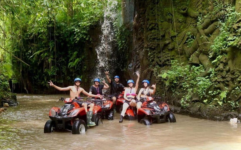 Ubud: Ultimate Adrenaline ATV Quad And White Water Rafting - What the quad ride feels like