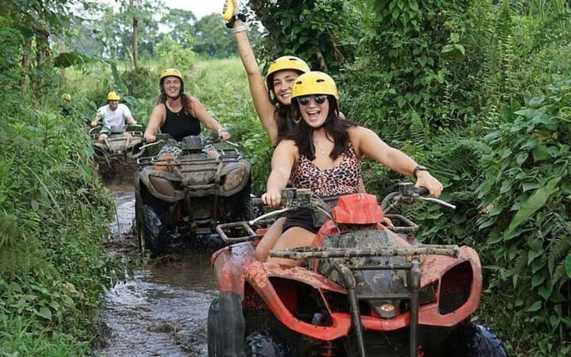 Ubud: Ultimate Adrenaline ATV Quad And White Water Rafting - Lunch, showers, and the practical extras
