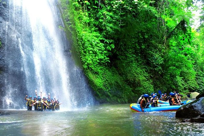 Ubud White Water Rafting with Waterfall and Lunch - The 300-step walk down to the river