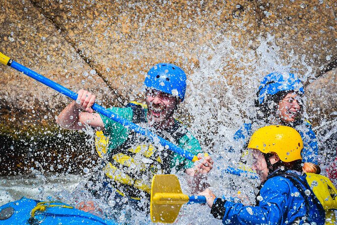Upper Clear Creek Half-Day Whitewater Rafting from Idaho Springs - The first rapid arrives fast