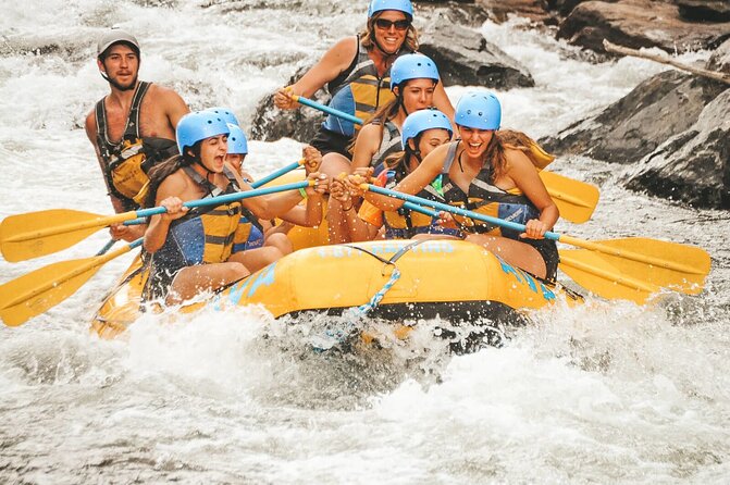 Upper Clear Creek Whitewater Rafting plus Cliffside Zipline from Idaho Springs - Two mountain sports in one Idaho Springs day