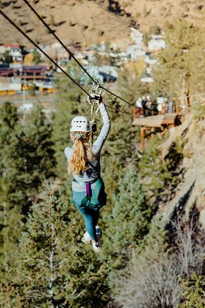 Upper Clear Creek Whitewater Rafting plus Cliffside Zipline from Idaho Springs - What the $199.72 price really covers