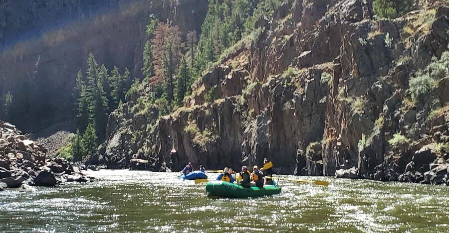 Vail CO: Family-Friendly Colorado River White Water Raft - Swimming holes and sunny float time