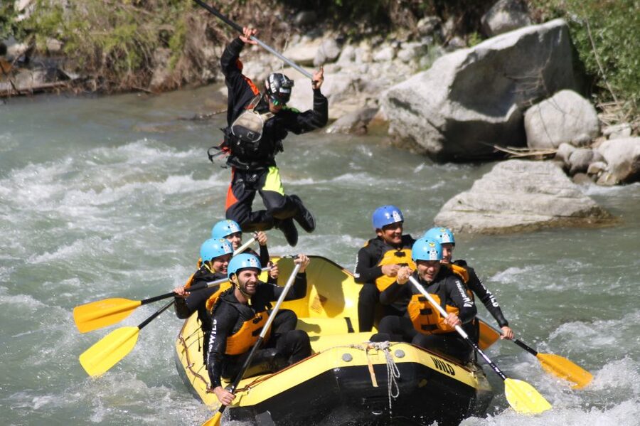 Val di Sole: Noce River Rafting - Joining a raft of six