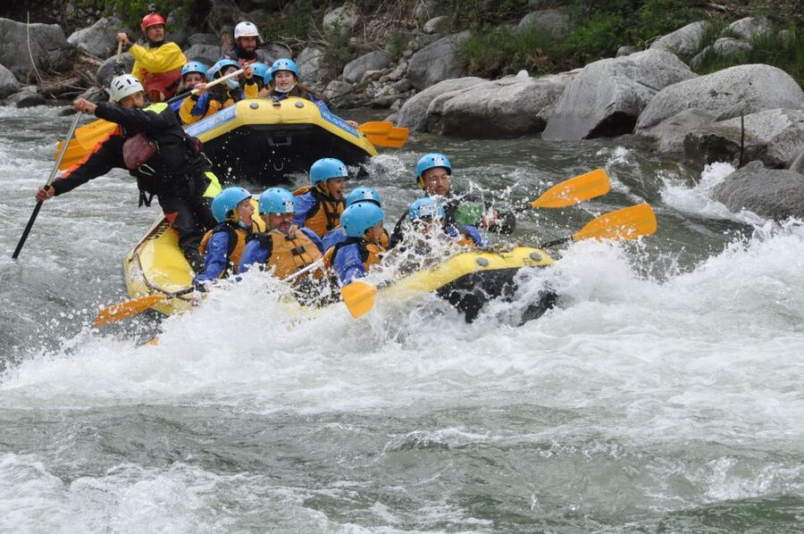 Val di Sole: Rafting for families on First River in Europe - Starting with easy rapids on the Noce