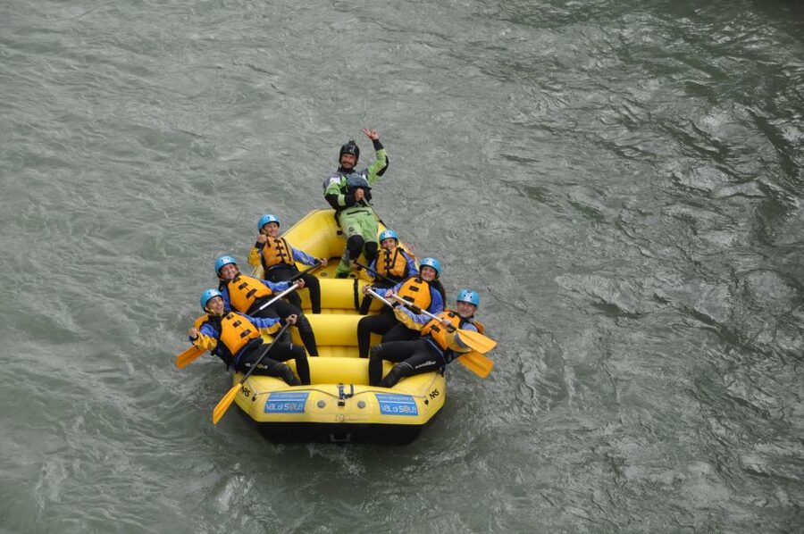 Val di Sole: Rafting for families on First River in Europe - The two-hour river descent