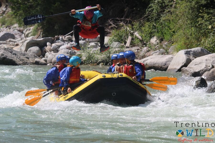 Val di Sole: Rafting for families on First River in Europe - Arriving at Trentino Wild and getting ready