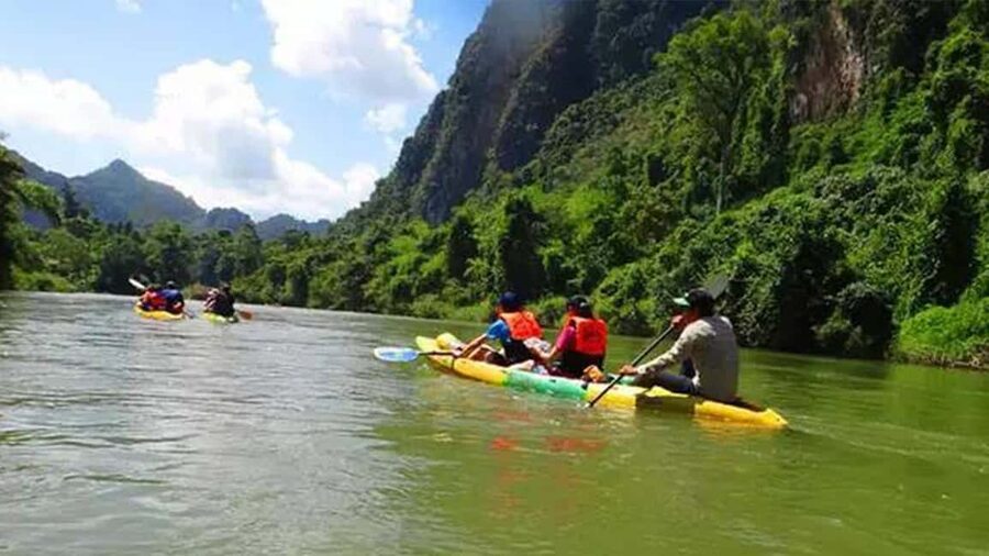 Vang Vieng: Zipline, Elephant Cave, Cave Rafting,Lagoon 1 - A full day built around Vang Vieng’s outdoors