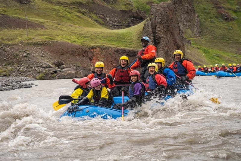 Varmahlíð: Top-Rated Family Adventure Rafting in Drysuits - The 20-minute ride to the river