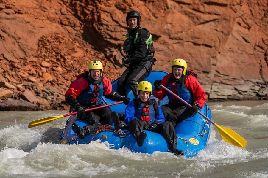 Varmahlíð: Top-Rated Family Adventure Rafting in Drysuits - Ninety minutes on the West Glacial River