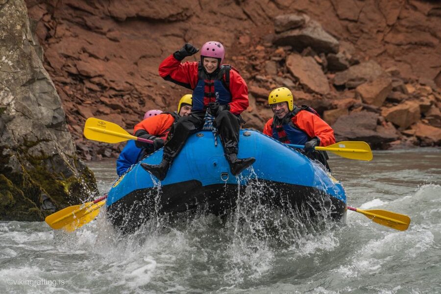 Varmahlíð: Top-Rated Family Adventure Rafting in Drysuits - English guidance and an international crew