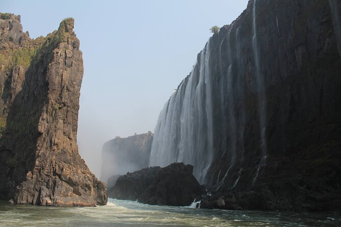 Victoria Falls Overnight Rafting, Camping, Fishing on the Zambezi - A campfire dinner with useful choices