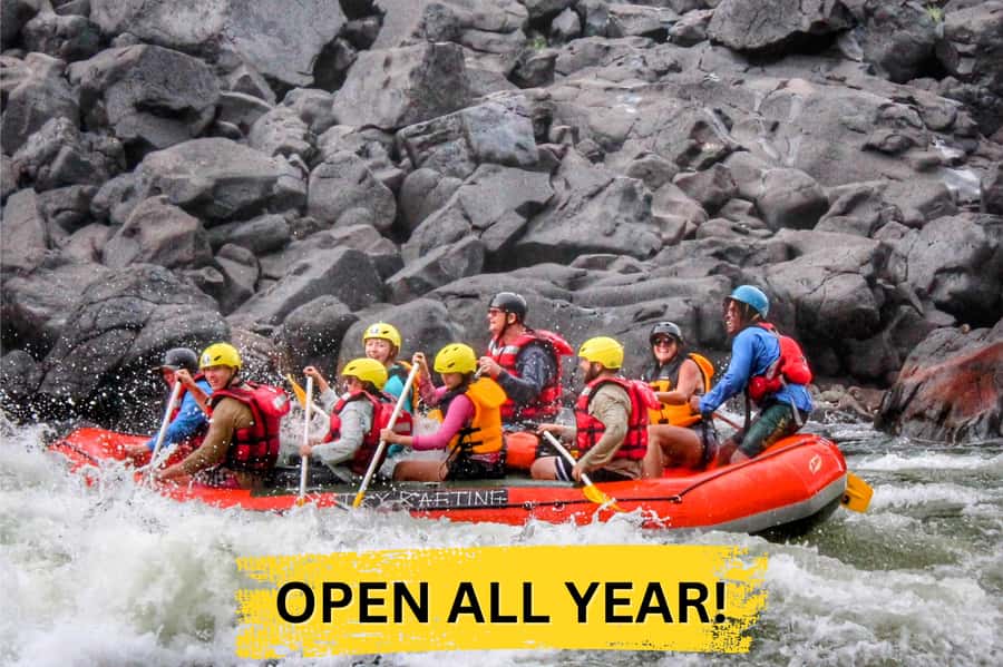 Victoria Falls White Water Rafting on the Zambezi River - The safety briefing sets the tone