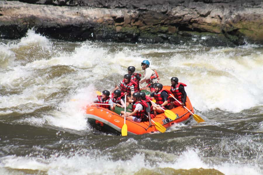 Victoria Falls White Water Rafting on the Zambezi River - How the price works for a full day