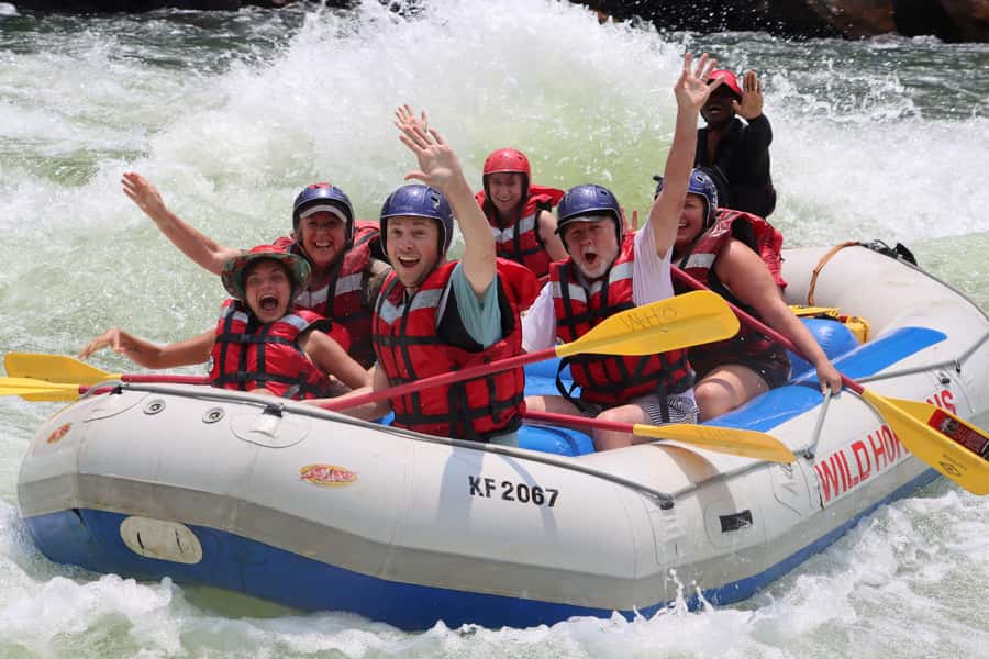 Victoria Falls: Zambezi River White Water Rafting - The walk into Batoka Gorge