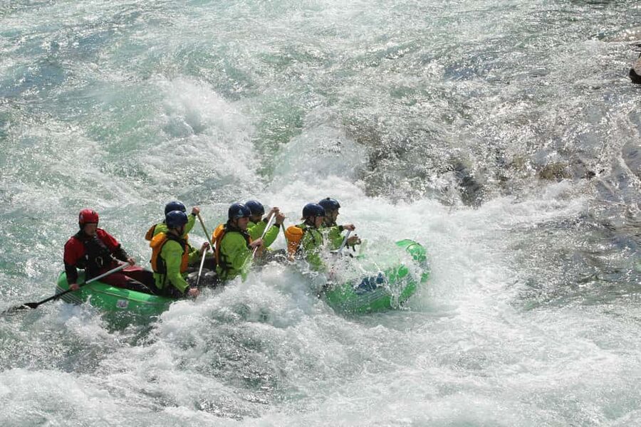 Voss: Thrilling Whitewater Rafting Guided Trip - Safety training before the first rapid